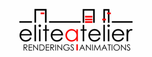 ELITE ATELIER 3D RENDERING LOGO